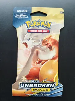 Unbroken Bonds Sleeved Booster | OVP Sealed | Seltener Pokemon Booster Blister - Image 1