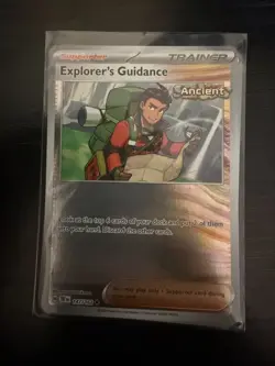 Explorer's Guidance 147/162 Reverse Holo Uncommon Temporal Forces Pokemon TCG - Image 1