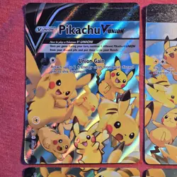 Pokemon Lot: Pikachu V Union SWSH139 SWSH140 SWSH141 SWSH142 4 Promo Set - LP/NM - Image 2