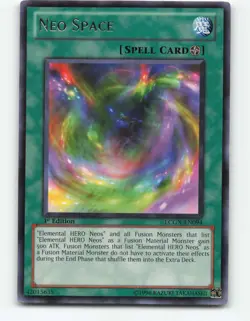 Neo Space YuGiOh card 1st ed LCGX-EN094 - Image 1