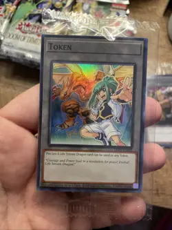 SEALED Token Leo & Life Stream Dragon Yugioh Card Mint! TKN5-EN028 FREE SHIPPING - Image 1