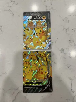 Pikachu V-Union - SWSH139-142 - Pokemon TCG: Celebrations Promo 2 Card Set. NM - Image 1