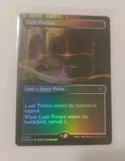 Lush Portico Borderless Foil Murders At Karlov Manor - Magic: The Gathering Card - Image 1