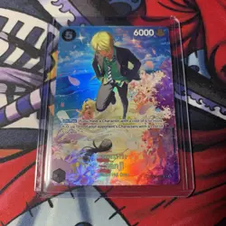 Sanji ST14-003 OP10 Royal Blood SP Full Art One Piece Card Game English - Image 1