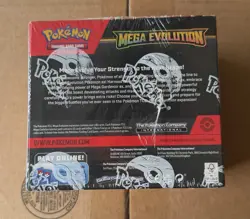 Mega Evolution Enhanced Booster Display Box 36 Packs - Promo Card. Small Tear - Image 3