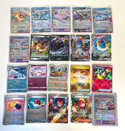 Pokemon Card Eeveelution Lot of 20! Sylveon ex Stamped Promo, Eevee ex + More! - Image 1