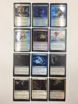 MTG Misprint/Miscut Card Lot - Magic The Gathering Miscut Card Lot - Image 1