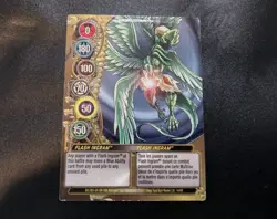 Flash Ingram 14/48f Bakugan Mechtanium Surge Gold Gate Character Card - Image 1