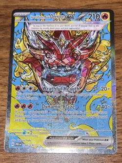 POKEMON TCG Prismatic Evolutions HEARTHFLAME MASK OGERPON EX SIR Card 148/131 - Image 1