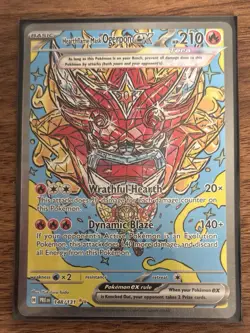 POKEMON TCG Prismatic Evolutions HEARTHFLAME MASK OGERPON EX SIR Card 148/131 - Image 4