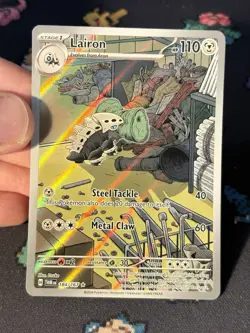 Pokemon Cards Lairon 184/167 Illustration Rare Twilight Masquerade - (NM) #2 - Image 2