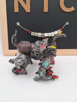 Bakugan Battle Brawlers Maxus Helios 7 In 1 COMPLETE W/Cards -FREE SHIPPING READ - Image 5