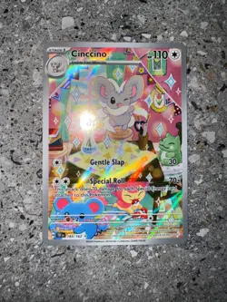 Pokemon TCG Cards Cinccino 183/162 Temporal Forces Illustration Rare NM-M - Image 3
