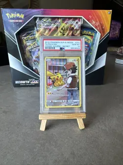 2019 Pikachu Secret 241/236 Pokemon Card Sun And Moon Cosmic Eclipse PSA 10 - Image 3