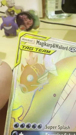 Pokemon Card MagiKarp & Wailord GX -(Secret) 183/181 SM - Team Up - Image 2