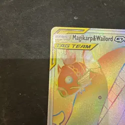 Pokemon Card MagiKarp & Wailord GX -(Secret) 183/181 SM - Team Up - Image 3