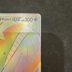 Pokemon Card MagiKarp & Wailord GX -(Secret) 183/181 SM - Team Up - Image 4