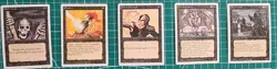 Magic the Gathering (MTG) - Lot of 20 Cards - Revised - (Black) (Swamp) LP - Image 3