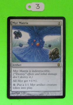 Darksteel - Myr Matrix (R) - Magic the Gathering MTG - Image 5