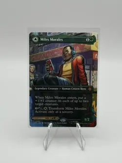 Miles Morales (0200) (Borderless) Marvel's Spider-Man Non-Foil MTG NM - Image 1