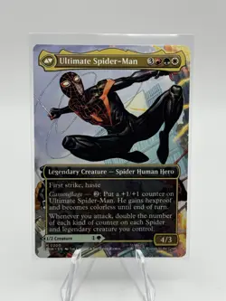 Miles Morales (0200) (Borderless) Marvel's Spider-Man Non-Foil MTG NM - Image 2