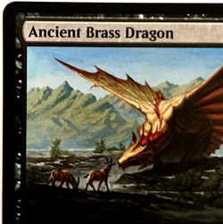 MTG Ancient Brass Dragon Commander Legends Baldur's Gate 111/361 Mythic NM! - Image 2