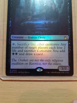 Priest of Forgotten Gods Foil Rare, Ravnica Remastered #090, MTG Magic - Image 2