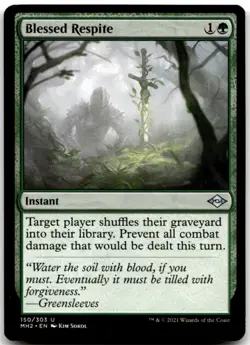MTG Blessed Respite U Modern Horizons 2 150 LP - Image 1