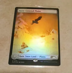 Snow-Covered Plains (1473) (Rainbow Foil) - Secret Lair Drop MTG MINT - Image 1