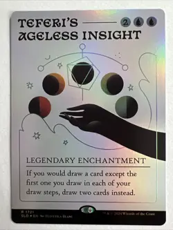 MTG Teferi's Ageless Insight (Rainbow Foil) [Secret Lair Drop Series] Near Mint - Image 1