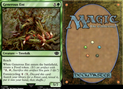 MTG Generous Ent - The Lord of the Rings (LTR) M/NM - Image 1