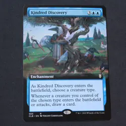 Kindred Discovery Extended Art 565 MTG Commander Legends Baldur's Gate CLB NM - Image 1