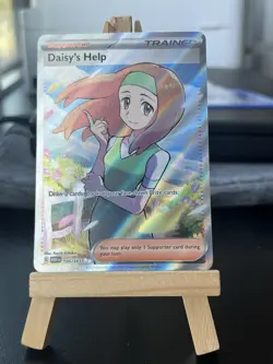 Pokemon TCG Scarlet & Violet 151 Daisy's Help 195/165 Holo Ultra Rare NM W73 - Image 1