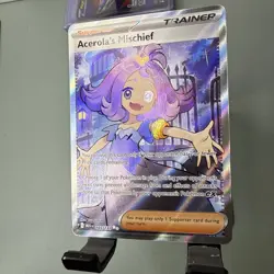 Acerola's Mischief 165/132 Pokemon Mega Evolution Full Art NM! - Image 2