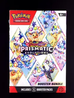 ONE SEALED Pokemon TCG 💎 Prismatic Evolutions Booster Bundle - 6 Packs 💎 - Image 1
