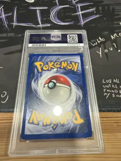1999 Pokemon Basic Set Scoop Up PSA 4 - Image 2