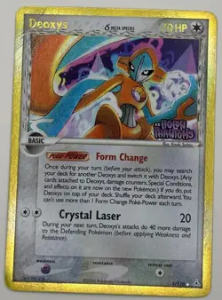 Pokemon TCG Delta Species Deoxys Holo - Stamped Holon Phantoms 2006 - HP - Image 1