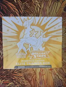 Pokemon TCG Brilliant Stars Pokemon Center Exclusive ETB Sealed with Case! 820650850066 - Image 2