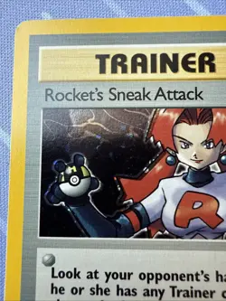 Rocket's Sneak Attack 16/82 HOLO - Team Rocket VINTAGE Pokemon 2000 - Image 4