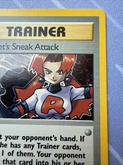 Rocket's Sneak Attack 16/82 HOLO - Team Rocket VINTAGE Pokemon 2000 - Image 5