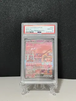 PSA 10 2023 POKEMON SVP EN-SV BLACK STAR PROMO 151 ULTRA-PREM COLL #053 MEW EX - Image 1