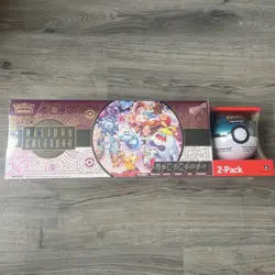 Pokemon 2025 Holiday Calendar Factory Sealed Costco 2 Pack - Calendar & Pokeball - Image 1
