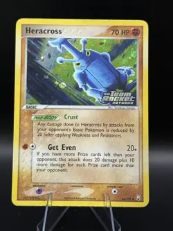 NM Heracross - Reverse Holo 43 Team Rocket Returns Pokemon TCG - Image 1