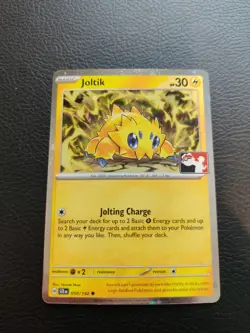 Pokemon TCG - Joltik 050/142 Play Stamped Prize Pack Series 7 Holo - Image 1