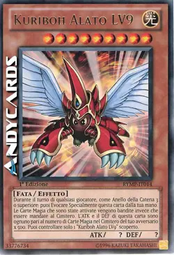 KURIBOH ALATO LV9 • (Winged Kuriboh Lv9) • Rara • RYMP IT014 • 1Ed • Yugioh! - Image 1