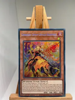 Courageous Crimson Chevalier Bradamante - Secret Rare 1st BLMR-EN014 NM YuGiOh - Image 1