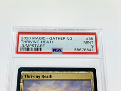 PSA 9 - THRIVING HEATH - Jumpstart - MTG Magic the Gathering Card Slab - Image 2