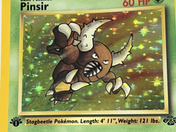 Pokemon Pinsir 09/64 1st Edition Jungle Holo Vintage Rare Excellent LP Card - Image 5