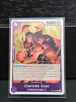 One Piece Card Game - Charlotte Oven Big Mom Pirates OP1-060 RARE - Image 1