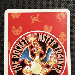 Pokemon Jigglypuff 6 of Clubs Red Charizard Deck Playing Card Poker 1996Nintendo - Image 5